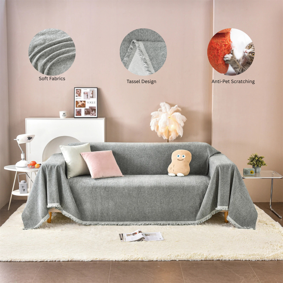Chenille Couch Cover